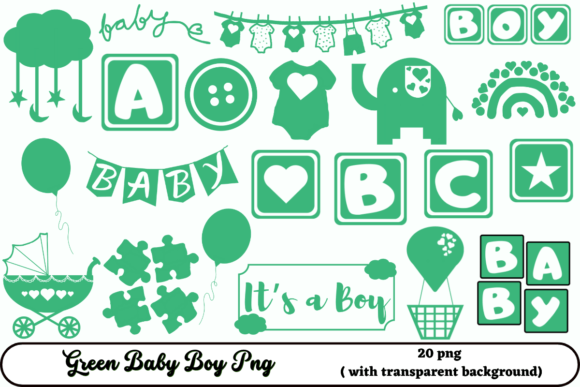 Download Green Baby Boy Png - Premium Resources
