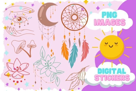 Download Boho Clipart Bundle,Boho Elements,Boho - Boho elements Collection