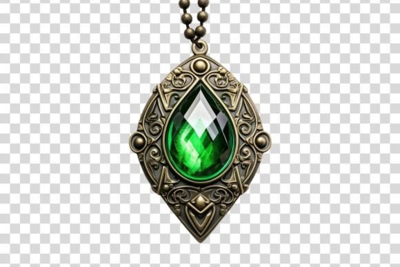 Download Green Amulet Isolated - Green Collection