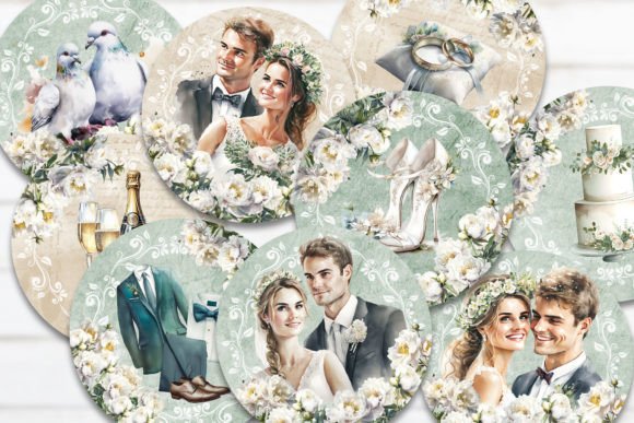 Download Shabby Chic Wedding Tags for Card Making - Card Collection