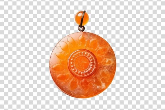 Download Orange Amulet 1 Isolated - Amulet Collection