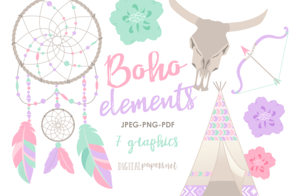Download Boho Elements - Boho elements Collection