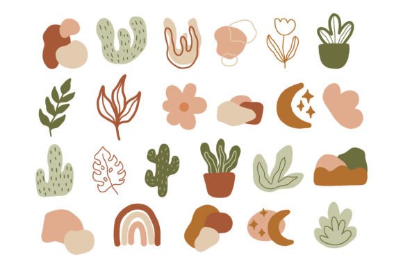 Download Abstract Boho Elements - Boho elements Collection