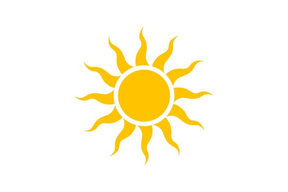 Download Shape of Summer Sun. Vector Illustration - Shape Collection