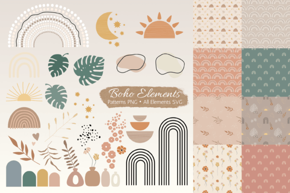 Download Boho Elements - Boho elements Collection